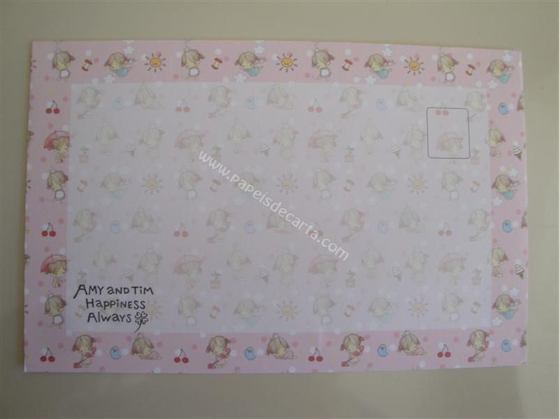 Verso do envelope