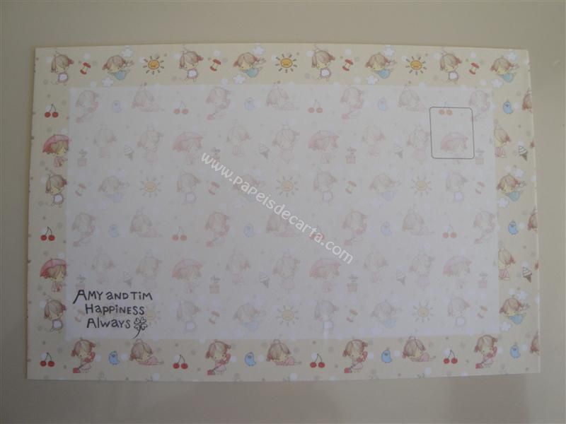 Verso do envelope