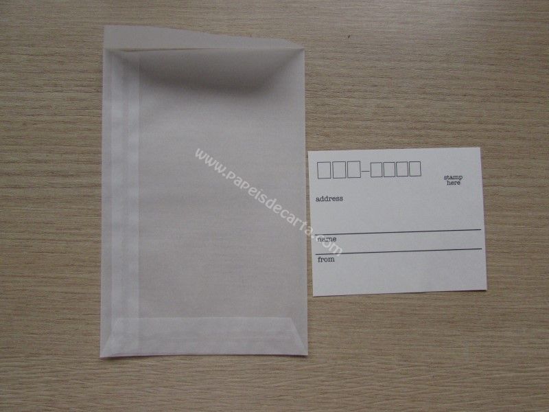 Verso do envelope
