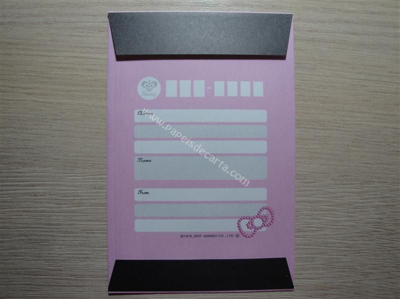 Frente do envelope