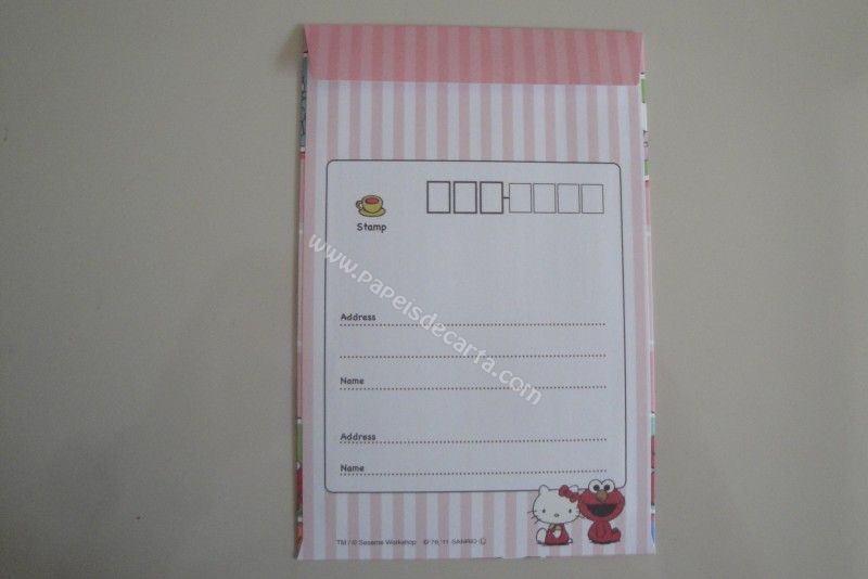 Frente do envelope