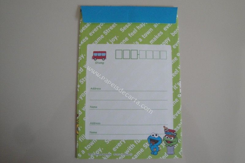 Frente do envelope
