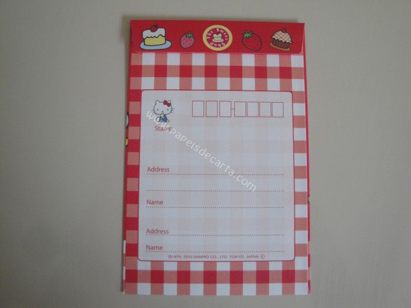 Frente do envelope
