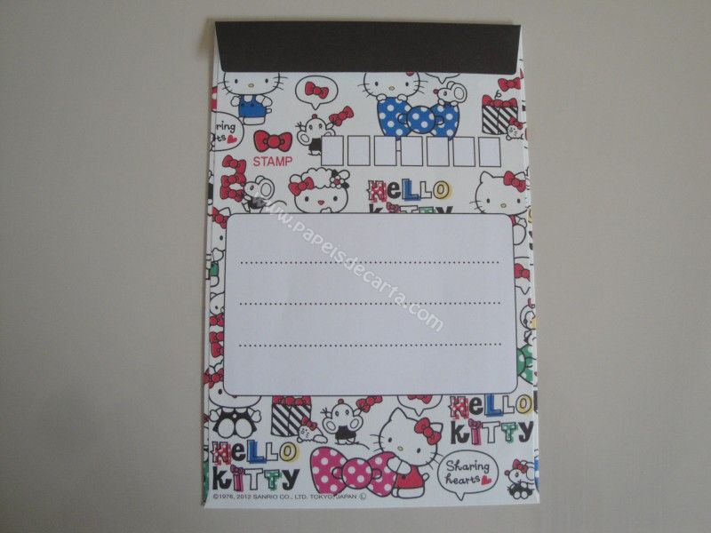 Frente do envelope