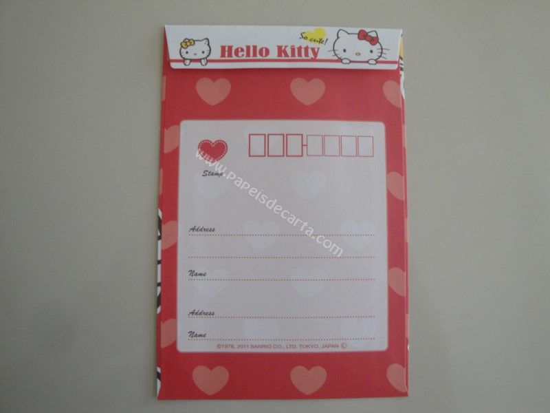 Frente do envelope