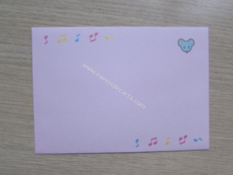 Verso do envelope