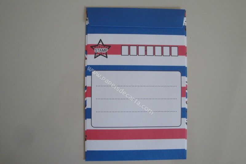 Frente do envelope