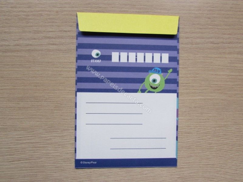 Frente do envelope