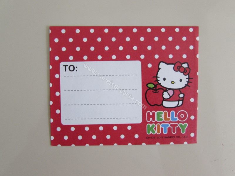 Verso do envelope