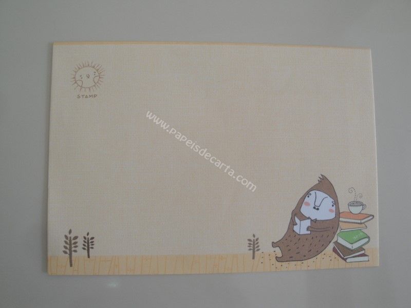 Verso do envelope