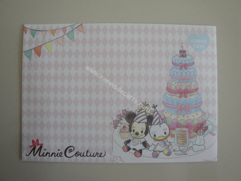 Verso do envelope