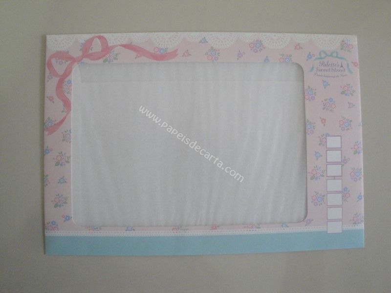 Verso do envelope