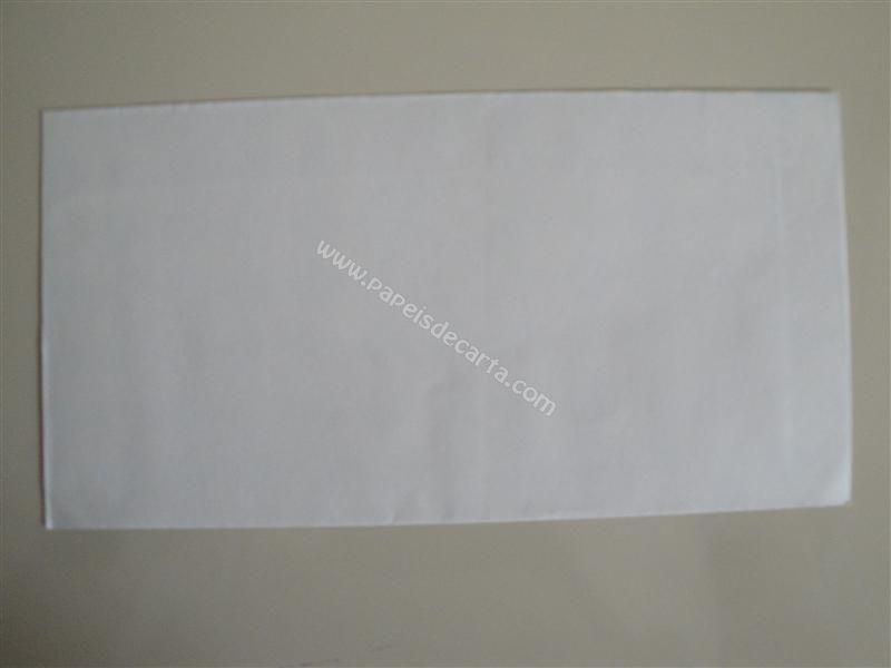 Verso do envelope