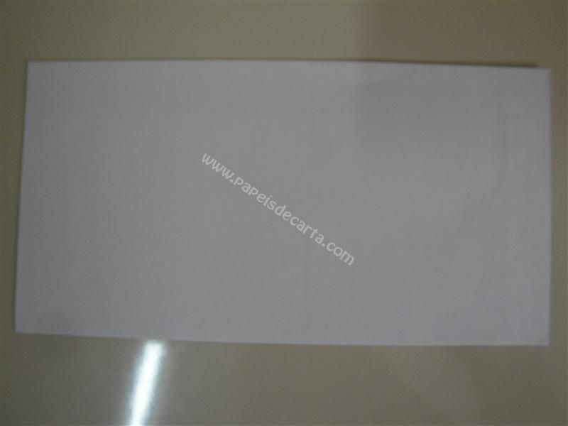 Verso do envelope