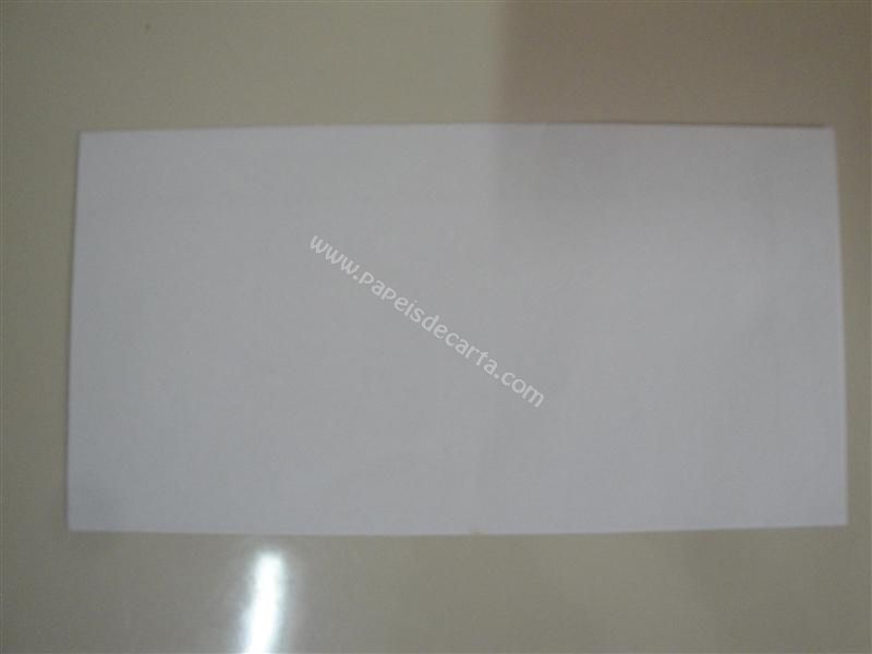 Verso do envelope