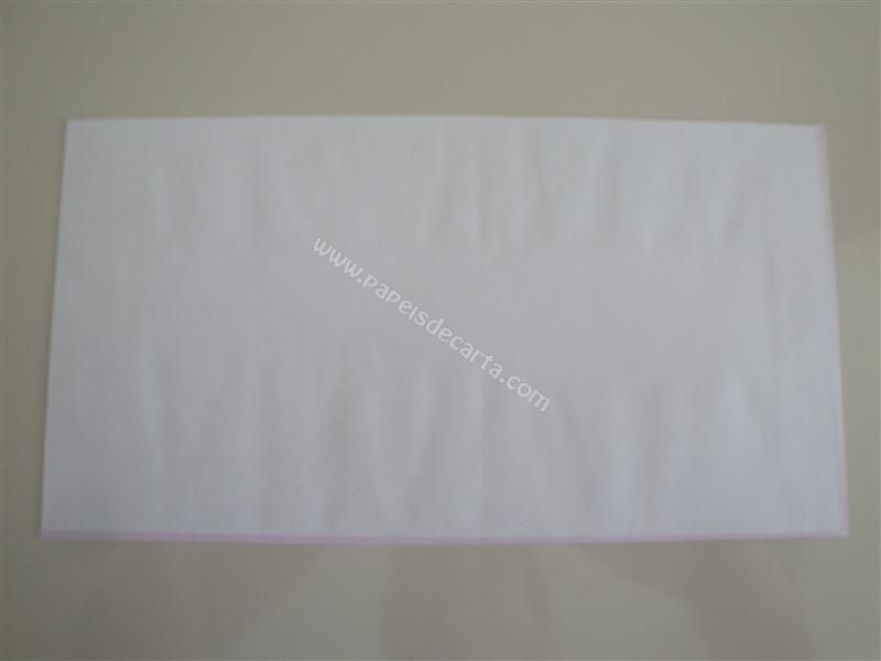 Verso do envelope