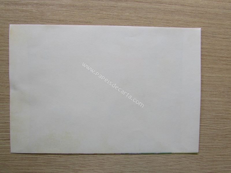 Verso do envelope
