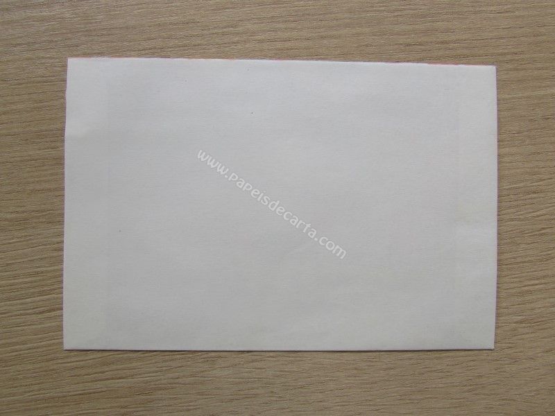 Verso do envelope