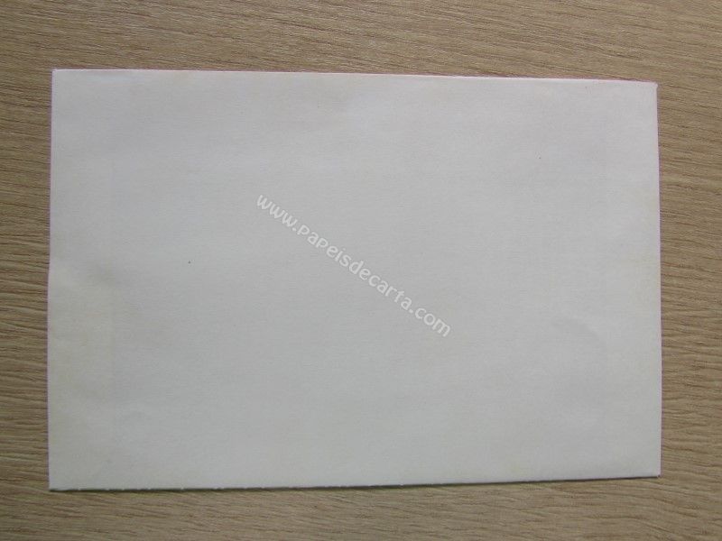 Verso do envelope