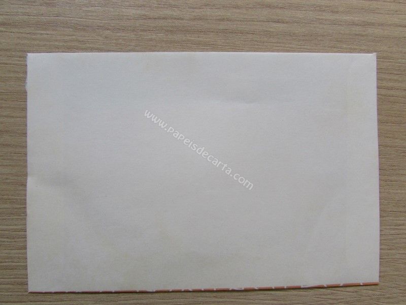 Verso do envelope