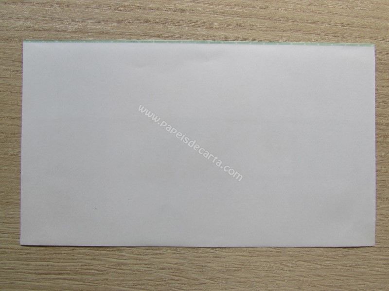 Verso do envelope