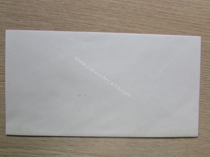 Verso do envelope