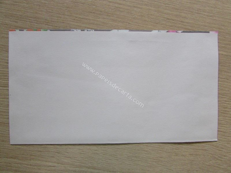Verso do envelope