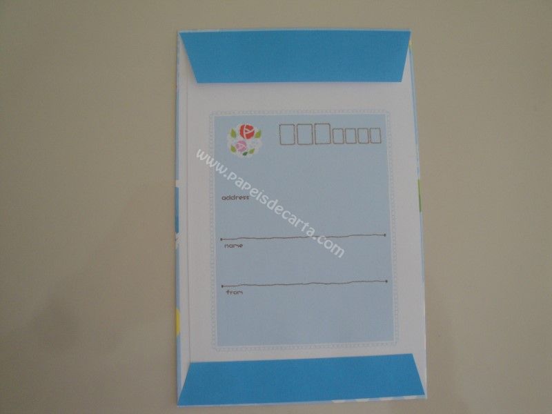 Frente do envelope