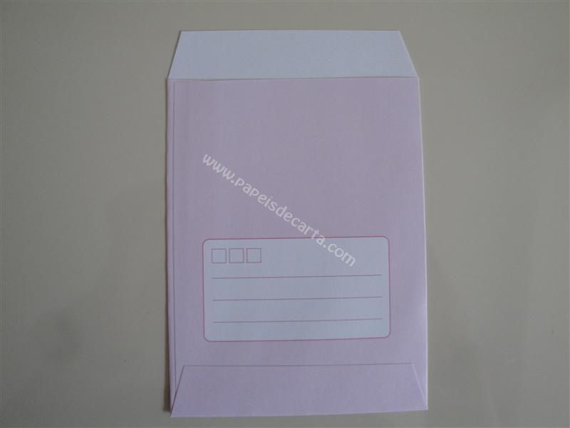 Frente do envelope