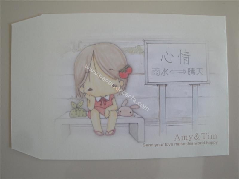 Verso do envelope