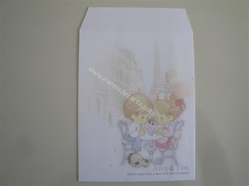 Verso do envelope