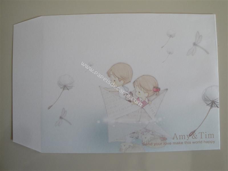 Verso do envelope