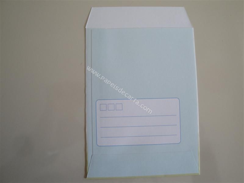Frente do envelope