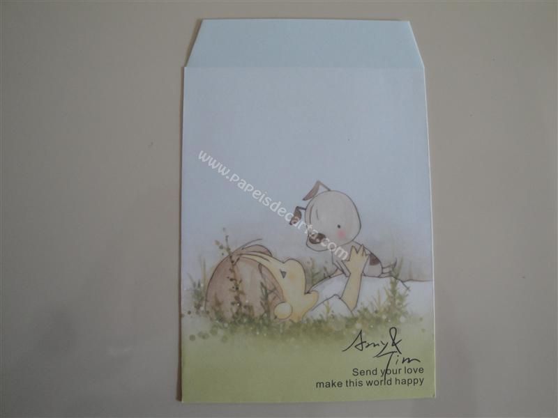 Verso do envelope
