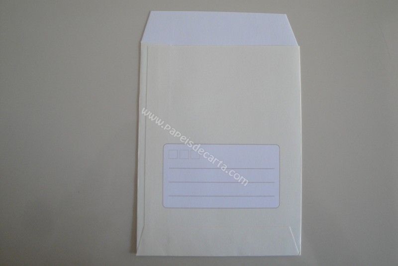 Frente do envelope