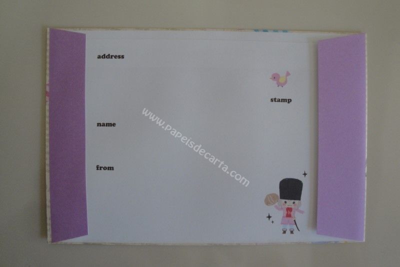 Frente do envelope