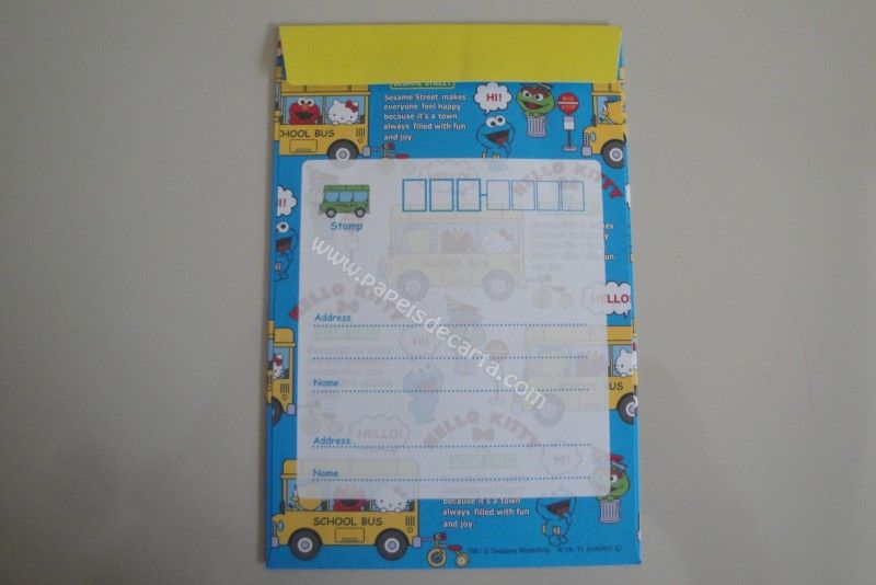 Frente do envelope