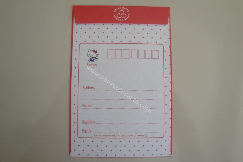 Frente do envelope
