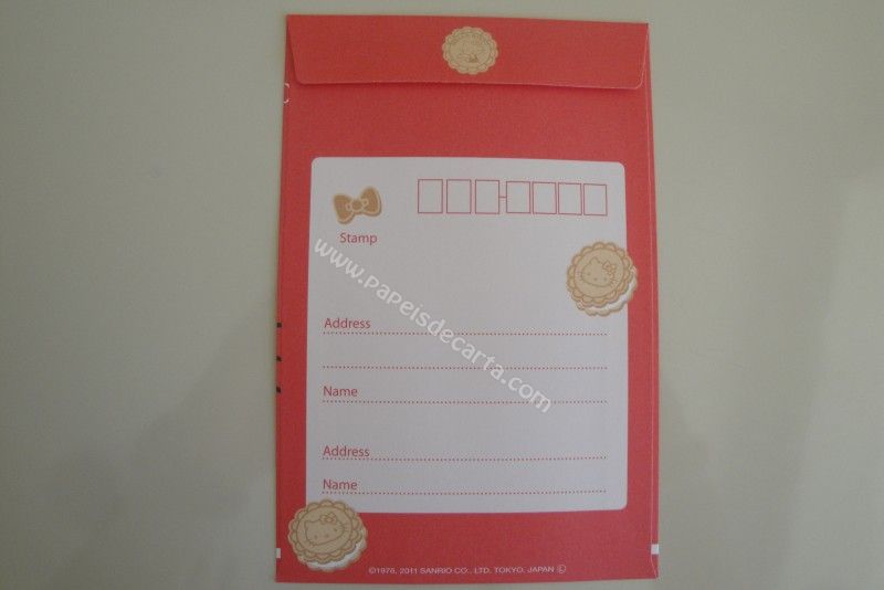Frente do envelope