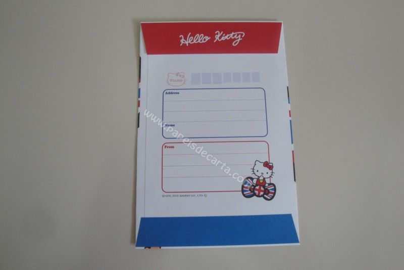 Frente do envelope