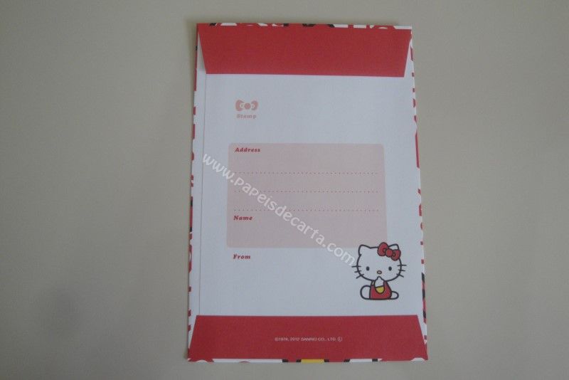 Frente do envelope