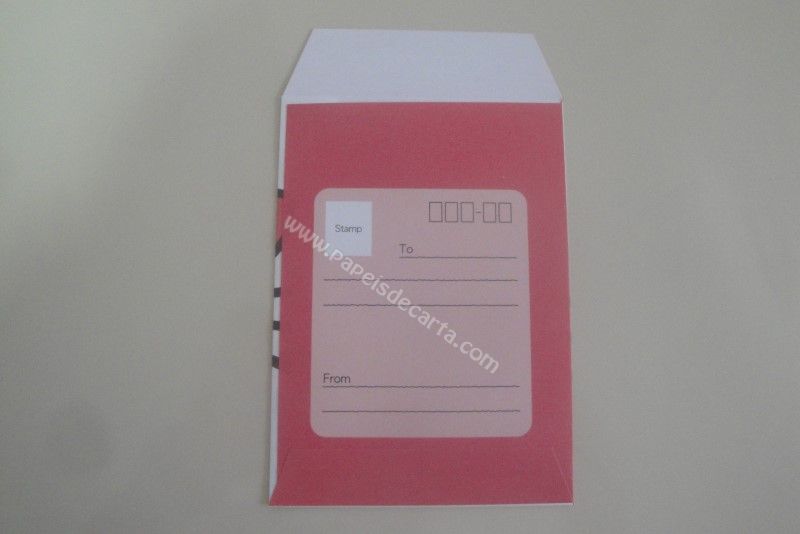 Frente do envelope