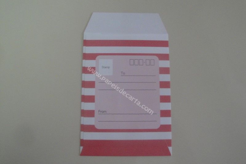 Frente do envelope