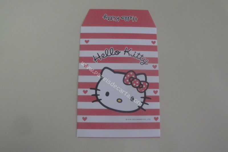 Verso do envelope