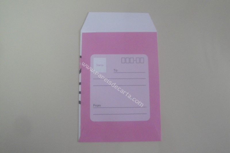 Frente do envelope
