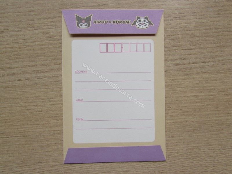 Frente do envelope