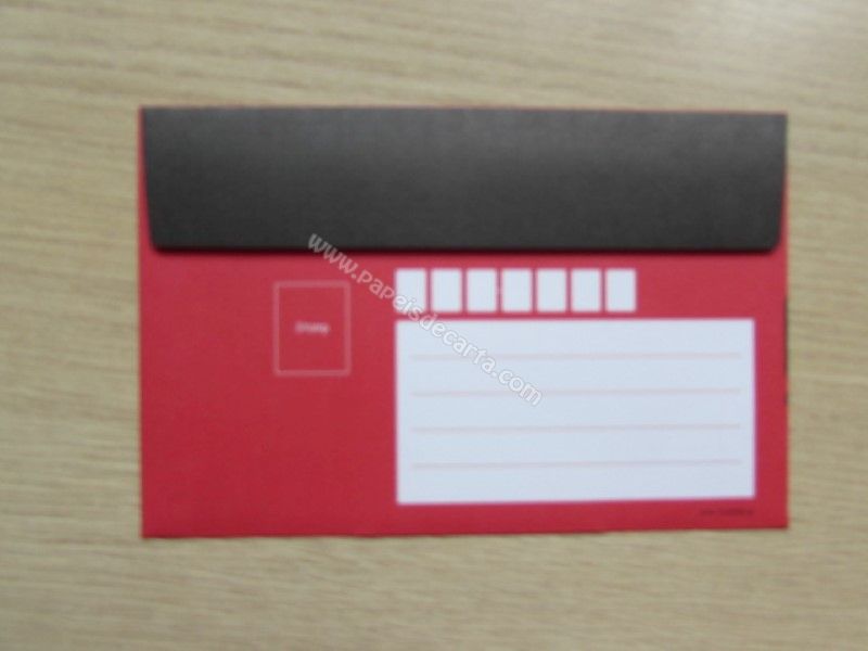 Frente do envelope