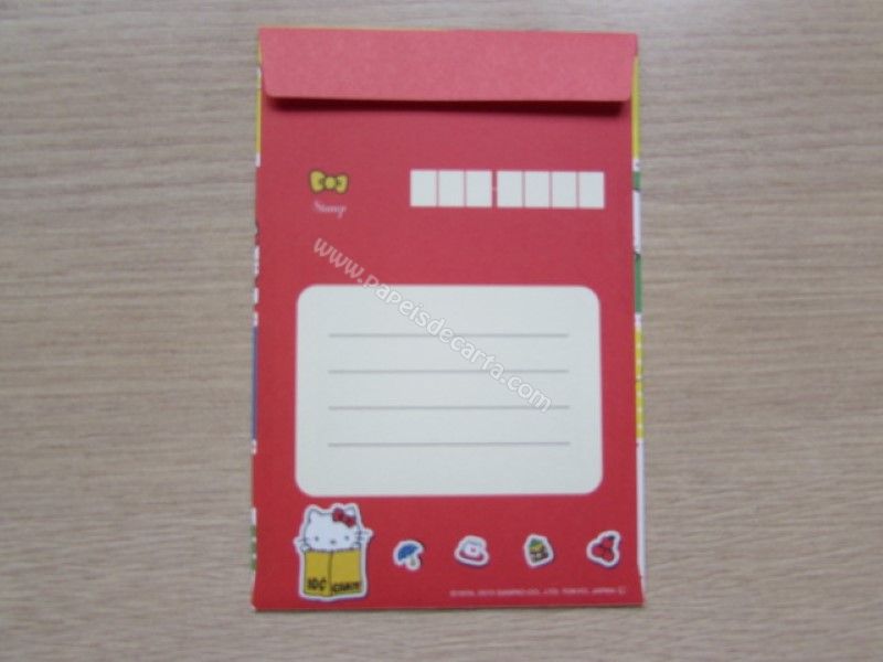 Frente do envelope