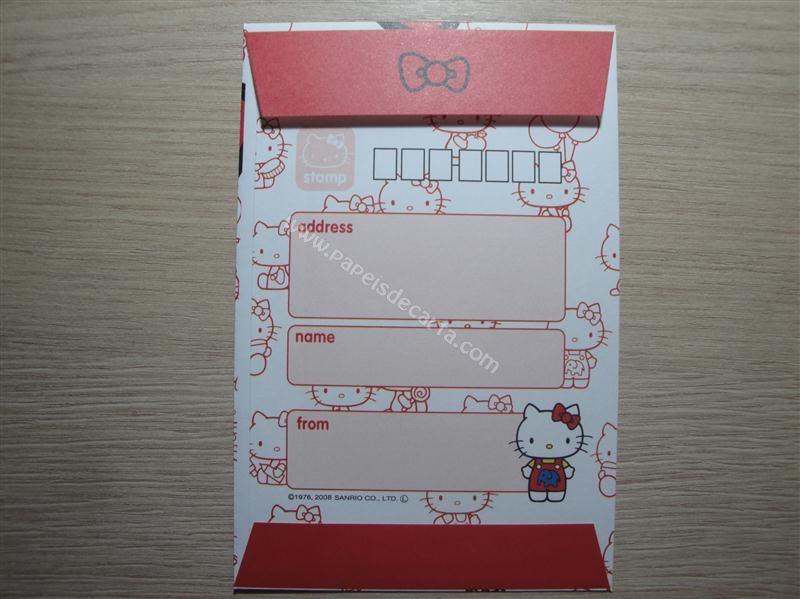 Frente do envelope