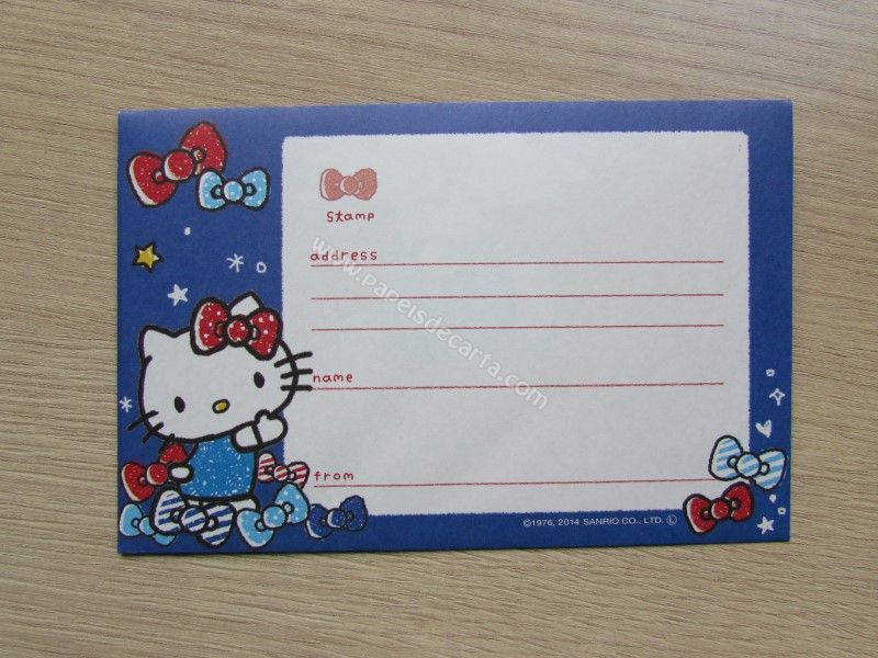 Verso do envelope